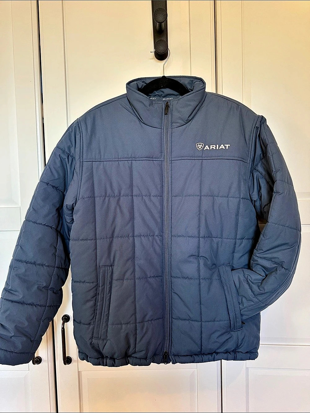 Ariat Men's Crius Insulated Jacket Insulated Jacket in Blue Size Medium
